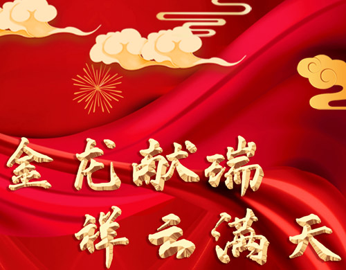 值此新春佳節之際，沈陽網站制作公司祝全國戰友們金龍獻瑞、祥云滿天！